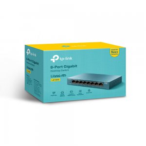LS108G                8-портовый 10/100/1000 Мбит/с настольный коммутатор