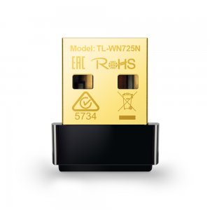 TP-Link TL-WN725N                     N150 Ультракомпактный Wi-Fi USB‑адаптер