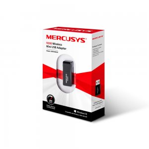 Mercusys MW300UM                     Сетевой мини Wi-Fi USB-адаптер, скорость до 300 Мбит/с