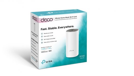 TP-Link Deco E4 (1 pack)                AC1200 Домашняя Mesh Wi-Fi система