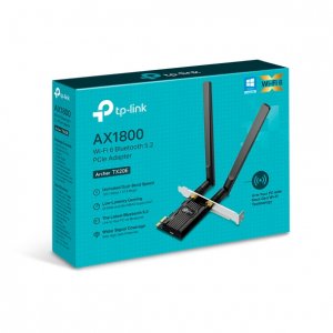 Archer TX20E AX1800 Двухдиапазонный беспроводной PCI Express-адаптер Wi-Fi 6 с поддержкой Bluetooth 5.0