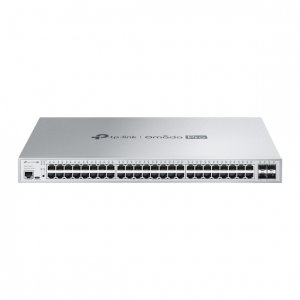 TP-Link S5500-48GP4XF Управляемый коммутатор Omada Pro 48 портов PoE+ Gigabit L2+ с 4 слотами SFP+