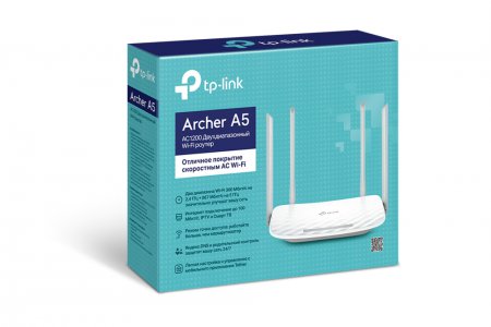 Archer A5                 AC1200 Двухдиапазонный Wi-Fi роутер