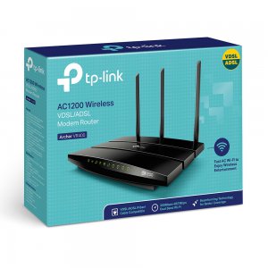 TP-Link Archer VR400         AC1200 Wi-Fi роутер с VDSL/ADSL модемом