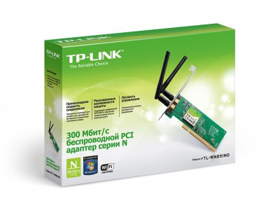 TL-WN851ND                      N300 Wi-Fi PCI-адаптер