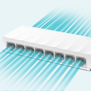 TP-Link LS1008                  8-портовый 10/100 Мбит/с настольный коммутатор