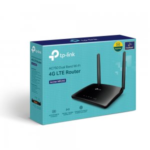 TP-Link Archer MR200                AC750 Двухдиапазонный беспроводной 4G LTE маршрутизатор co слотом для SIM-карты