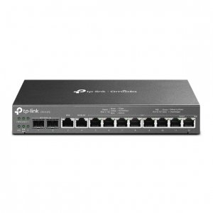 TP-Link ER7212PC VPN-маршрутизатор Omada с гигабитными портами PoE и встроенным контроллером