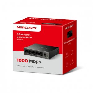 Mercusys MS105GS Настольный коммутатор с 5 гигабитными портами