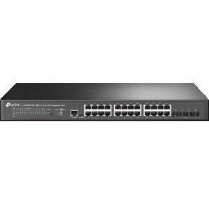 SG3428XPP-M2 Omada управляемый коммутатор L2+ с 24 портами 2.5GBASE-T (16 портов PoE+ и 8 портов PoE++) и 4 SFP+ слотами 10G