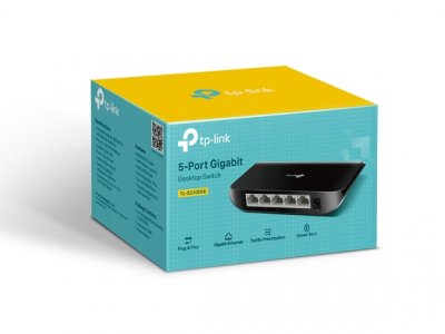 TP-Link TL-SG1005D Настольный коммутатор с 5 гигабитными портами