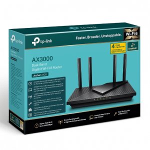TP-Link Archer AX55 Двухдиапазонный гигабитный роутер Wi‑Fi AX3000 с поддержкой Mesh