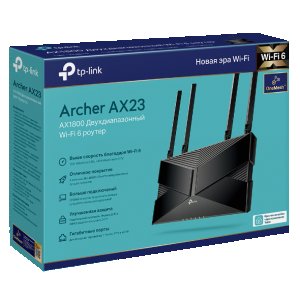 TP-Link Archer AX23                    AX1800 Двухдиапазонный Wi‑Fi 6 роутер