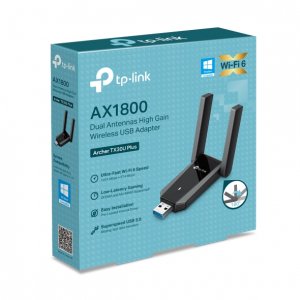 Archer TX30U Plus AX1800 Двухдиапазонный беспроводной USB-адаптер высокого усиления Wi-Fi 6