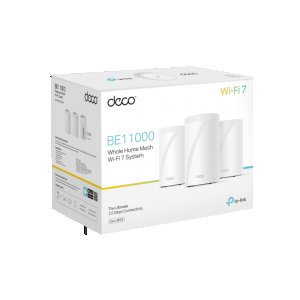 Deco BE65(3-pack) BE9300 Трехдиапазонная Mesh-система Wi-Fi 7