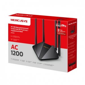 Mercusys MR30G Двухдиапазонный гигабитный роутер Wi‑Fi AC1200 с поддержкой Mesh