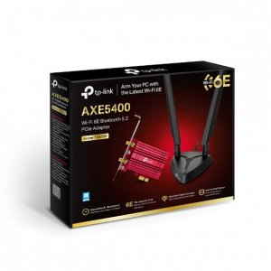 Archer TXE75E AXE5400 Трехдиапазонный беспроводной PCI Express-адаптер Wi-Fi 6E с поддержкой Bluetooth 5.3