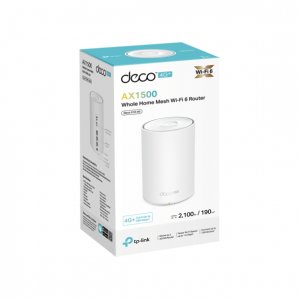 TP-Link Deco X10-4G(1-pack) AX1500 Маршрутизатор Mesh-системы Wi-Fi 6 с 4G+ модемом