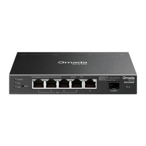 SG2206MP Omada 6‑портовый гигабитный управляемый коммутатор Smart с 4 портами PoE+